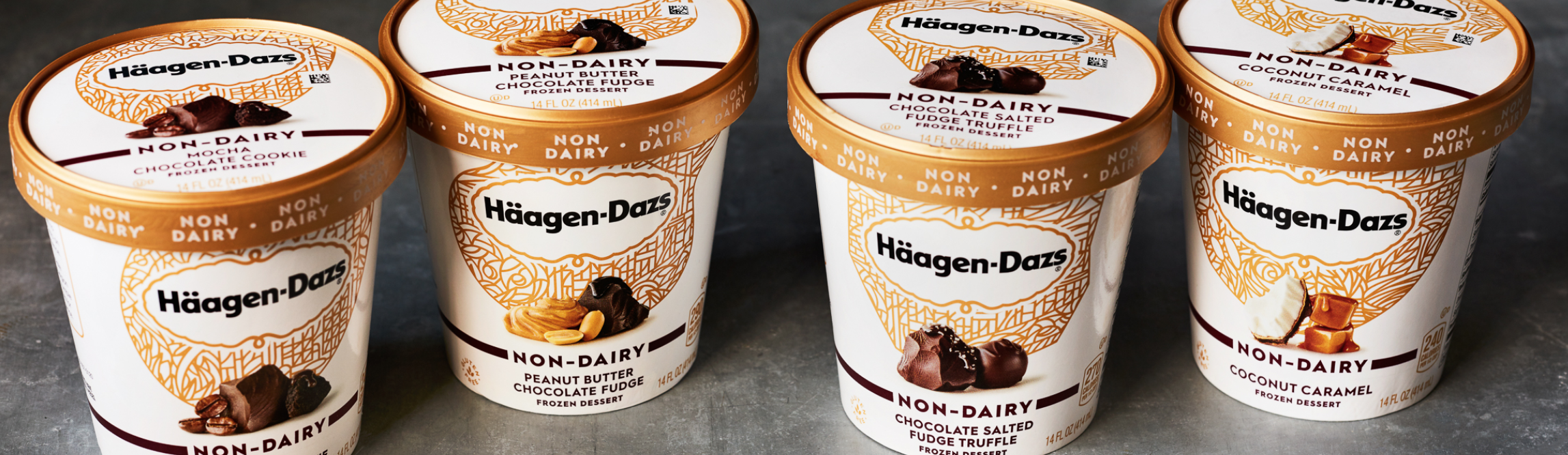 Haagen-Dazs Vegan ice cream line-up